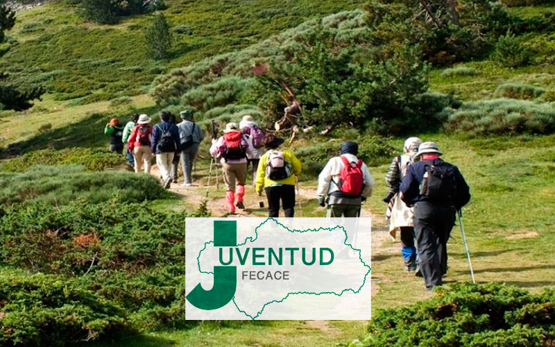 Ruta de Senderismo encuentro de Juventud de FECACE